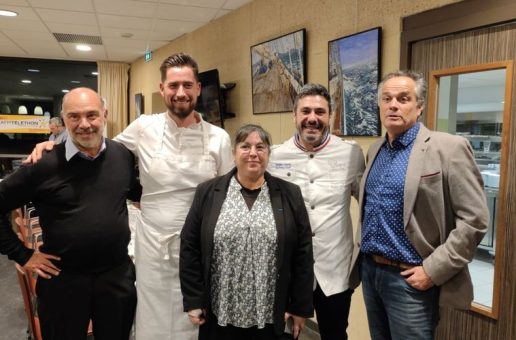 Les chefs étoiles du repas et le peintre